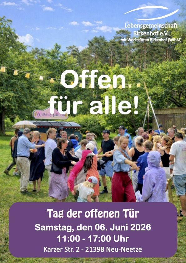 Tag der offenen Tür - Festlich